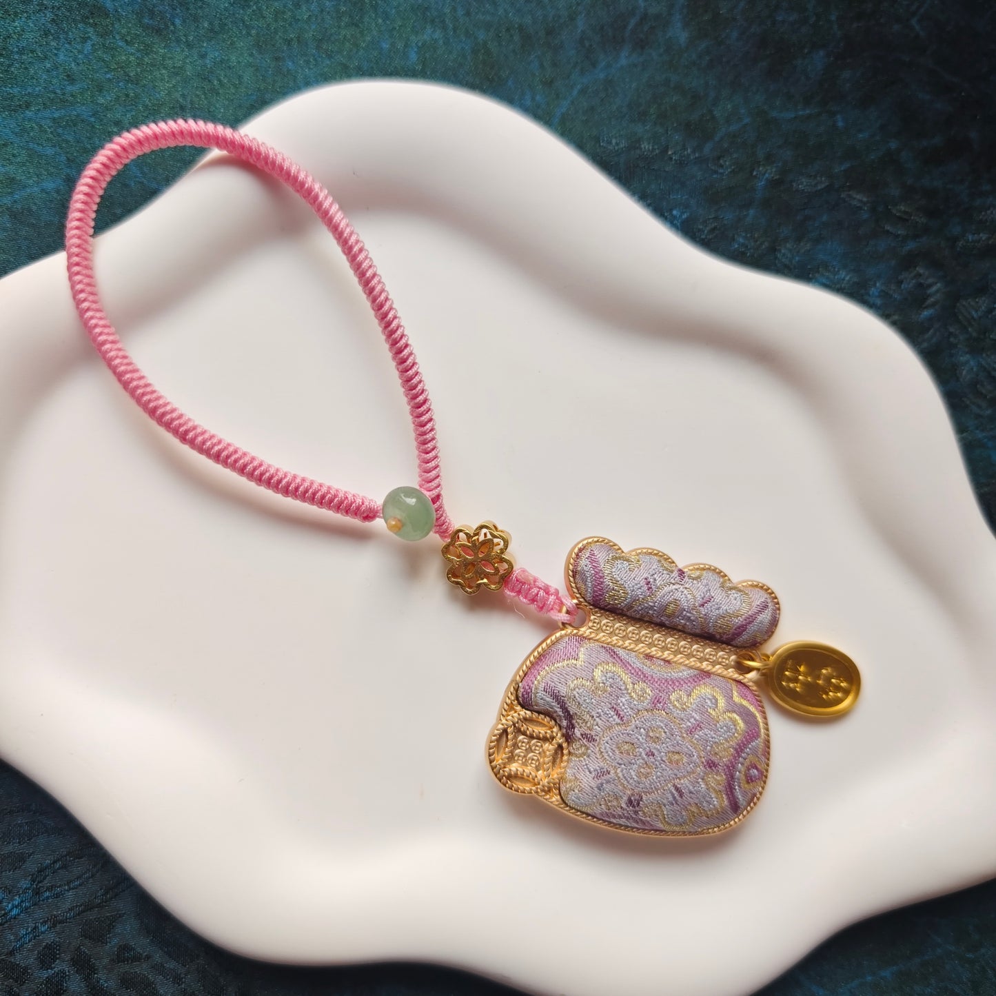 Song Brocade Coin Pouch Charms