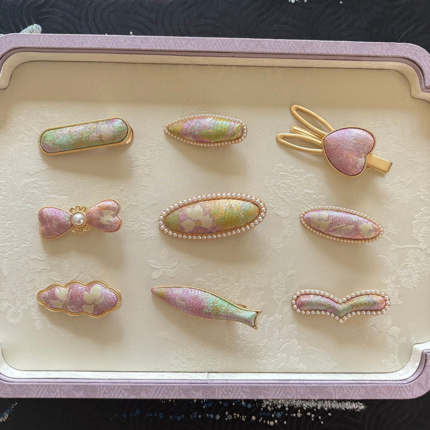 Hair Clip : Eden Garden