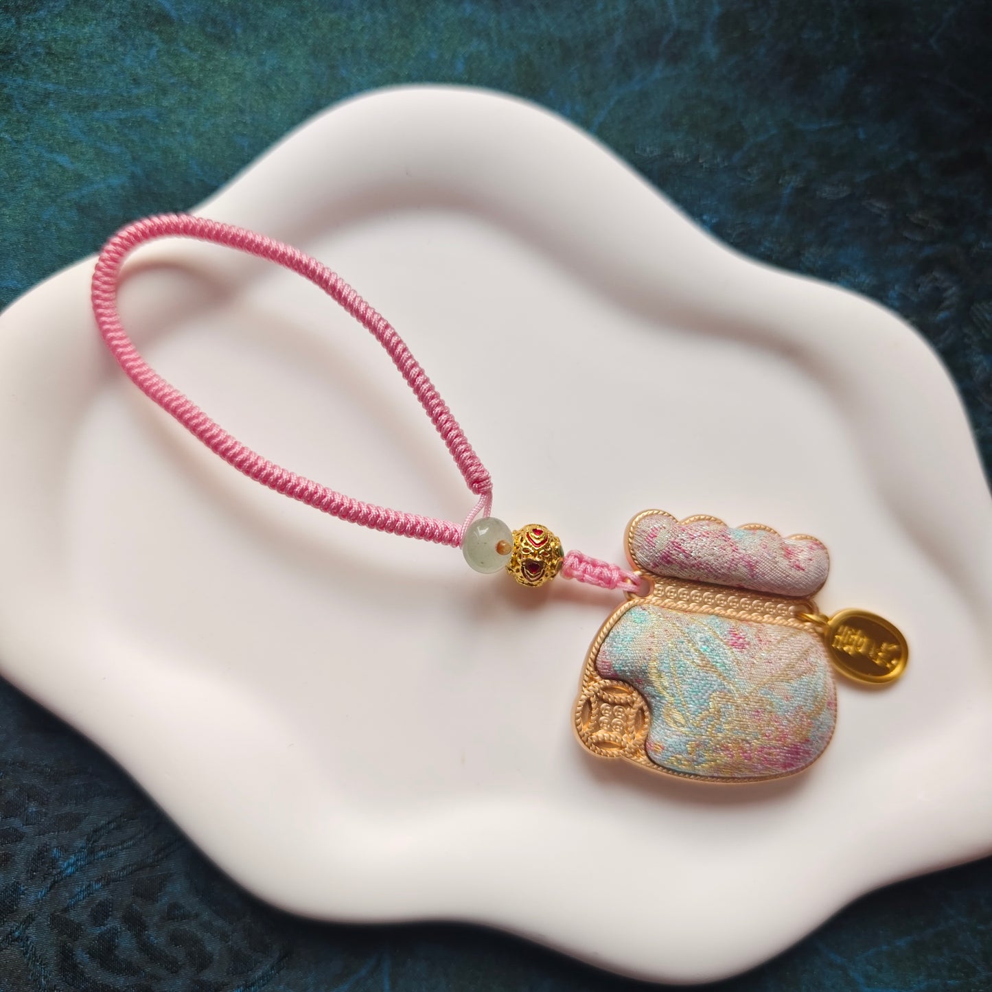 Song Brocade Coin Pouch Charms